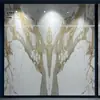 Para placa de basalto formato grande 1600X3200X12mm sala de estar parede da TV lambril grão contínuo azulejo cerâmico villa