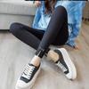 Tamanho Grande Slim Look Leggings Desgaste Exterior Feminino Estilo Coreano 2021 Primavera e Outono Nova Chegada Fina Cintura Alta Gordinha Menina Leggings Elegante