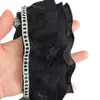 Estilo Tweed Doble Capa Chifón de Hongo Encaje Plisado Accesorios para Ropa Cortinas Accesorios Cinta Ropa y Sombrero Falda Dolor