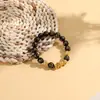 Pulseira Pixiu imitação de ouro de areia do Vietnã pulseira masculina pulseira de contas com provérbios de seis palavras produtos de bem-estar ao vivo uma geração de cabelo
