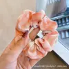 2025 Novo Scrunchie de Intestino de Porco Francês de Alta Qualidade para Mulheres Estilo Coreano Moda Versátil Simples Acessórios de Cabelo Corda de Cabelo Acessório de Cabeça