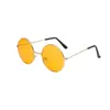 Gafas Redondas Retro Metálicas 7001 Mismo Estilo Xiaohongshu Disponibles para Hombre, Gafas Lisas Estilo Estudiante Moda Coreana