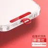 Suporte para Celular Clip de Aço Inoxidável Ultra Fino Cordão Anti-Perda Adesivo de Fixação Conexão de Metal de Alta Qualidade Adesivo Traseiro Cartão