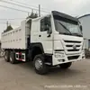 Exportar Volquete Howo 380 Caballos de Fuerza Ocho Ruedas Traseras Shaanxi Automobile Shaanxi Automobile Delong X3000 371 Cuatro Ruedas Delanteras Ocho Ruedas Traseras