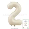 Globos Digitales de Tarjeta de 40 pulgadas Cubierta Dura Envueltos Individualmente Tarjeta de Papel Globos de Papel de Aluminio Globos de Decoración para Fiesta de Cumpleaños Venta al por Mayor