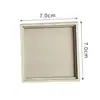 Ímã de Geladeira DIY Bordado Dai Feriado Ímã de Geladeira Artesanal Acessórios Ímã de Geladeira de Madeira Redondo DIY Moldura de Madeira Venda por Atacado