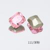 Accesorios para Uñas Dongzhou Colección Rosa Oscuro Fondo Puntiagudo Vidrio K9 de Alta Calidad Mariposa Diamante Grande Brillante Estilo Popular de Celebridad de Internet