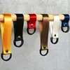 Gancho para Loja de Roupas com Tira de Tecido Tricô Cabide de Roupas Ajustável em Altura Suporte de Exibição com Tira de Prendedor de Roupa Cabide Decorativo Gancho de Roupas