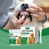 Yegbong Limpieza de Mascotas Polvo Dental Cuidado para el Olor Bucal de Mascotas Aliento Fresco Cuidado de Limpieza Polvo para Limpieza Dental
