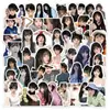 Paquete de 50 Pegatinas Láser de Celebridades con Tian Xivi y Song Yuqi, Pegatinas Personalizadas para Diario DIY, Pegatinas para Funda de Teléfono, Pegatinas Impermeables para Tazas de Agua