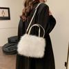 Bolso de Hombro Cruzado Pequeño Cuadrado Mao Mao Portátil Personalizado Estilo Occidental para Viajes Diarios 2024 Nuevo Moderno Sencillo Estilo Coreano