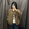 Chaqueta Cardigan de Mujer 26 Estilo Otoño/Invierno Lana de Cordero Sintética Polar Cuello Redondo Manga Larga Cálida Casual Ropa de Abrigo 479616