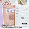 Libro de Ejercicios Cuaderno de Trabajo Preescolar Pinyin Libro de Palabras Nativas Matemáticas Honda Cuadrículas Cuaderno de Cuadrículas Estudiantes de Primaria Libro de Escritura