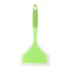 Espátula de jade transfronteiriça panela antiaderente espátula de silicone espátula de pizza de boca larga para fritar e assar espátula ferramenta de panqueca portátil teppanyaki