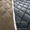 Algodón acolchado a cuadros de tamaño mayorista de fábrica, todo tipo de patrón, procesamiento de bordado de algodón acolchado