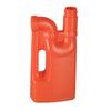 Fabricante Botella de Embalaje de 500 ml Rojo-Naranja para Agente Desatascador de Tuberías de Alcantarilla Botella de Embalaje de Plástico Pe para Líquidos con Asa