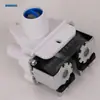 Válvula Solenoide de Entrada Dupla de Água para Máquina de Lavar Roupa FCS360A AC220-240V Acessórios da Válvula de Entrada de Água para Máquina de Lavar Roupa Totalmente Automática