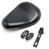 Motocicleta Harley Cruise Carro Príncipe Refit Retro Primavera Couro Assento Bolsa Única Almofada chopper bobber