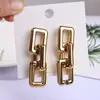 Brincos Pendentes Novos Europeus e Americanos Transfronteiriços com Strass Incrustado para Orelha Perfurada Design Feminino Borboleta Envolvendo a Aurícula Brincos Inclinados
