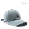 Gorra de béisbol japonesa retro para hombre, gorra de sol personalizada para calle, protección solar, para exteriores, con letras de mezclilla bordadas
