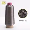 Fábrica Xinyu Venta al por mayor 4000 Metros Serie de Colores 150D Hilo Metálico Dorado y Plateado Completamente Envuelto Hilo para Bordado por Computadora