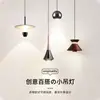 Lámpara Colgante de Mesita de Noche Bauhaus Minimalista Diseñador Creativo Entrada Pasillo Pared de Fondo Lámpara Colgante Pequeña Hierro Aluminio