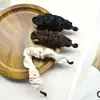 Pinza para el Cabello de Pliegues Tejidos en Forma de Plátano para Mujer, Nuevo Modelo Estilo Coreano, Sensación de Alta Gama, Accesorio para el Cabello de Moda y Versátil para la Parte Posterior de la Cabeza