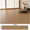 Adesivos de piso de PVC personalizados para uso doméstico, à prova d'água e resistentes ao desgaste, para renovação de piso de quarto e sala de estar, adesivos de piso com imitação de grão de madeira