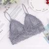 Uma Peça/Conjunto Roupa Interior Feminina Sem Aro Sutiã Envoltório de Mama Antiderrapante Estilingue All-match Base Tube Top Underwear Estudante