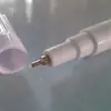 Venta al por mayor de fábrica accesorios para bolígrafos de pintura muy finos 0.5 mm estuche vacío para bolígrafo de pintura punta metálica