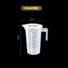 Copo Medidor com Escala Grau Alimentício Grande Capacidade Plástico Copo Medidor Cozinha Panificação Loja de Chá com Leite Especial Resistente a Altas Temperaturas