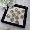 Caja Mágica de Cristal Fantasma Forma de Huevo Ovalado Pulsera DIY Pulsera a Través del Agujero Accesorios para Joyería Accesorios de Caja de Cristal