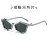 Gafas de Sol Poligonales Europeas y Americanas para Mujer, Lentes de PC, Gafas de Sol de Estilo Urbano para Mujer, Venta al por Mayor Transfronteriza