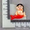 Accesorios de Resina de Sirena DIY Material para Tocado de Pinza Infantil Carcasa de Teléfono Móvil Crema de Pegamento para Adorno de Cabello Accesorios de Pasador Lote