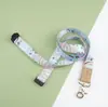 Fivela de Couro Espessado para Alicate Cordão de Celular de Poliéster Alça Curta para Chave Alça de Pulso Estilo Serigrafia Transferência Térmica Cordão Rico