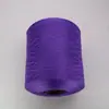 Hilo para ribete de toalla DTY, poliéster lavado con agua, alfombrilla de ratón, hilado de color, elasticidad media a alta, ribete de encaje, 360D, hilo morado, ribeteado de borde