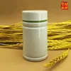 Ads150 Gorra de Doble Capa de Dos Colores 100 ml Blanco Botella para Pastillas Producto para el Cuidado de la Salud Botella de Plástico Botella de Bambú