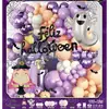 Feliz Halloween Set de Globos de Halloween en Español Suministros para Decoración de Fiestas Amazon Transfronterizo
