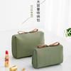 Bolsa de almacenamiento portátil para cosméticos transfronterizos para mujer, minibolsa pequeña con boca roja, bolsa de almacenamiento de gran capacidad para cosméticos, bolsa para salidas.