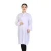 Fábrica de Alimentos Perchero Azul y Blanco Cuello Ropa de Abrigo Taller de Fábrica de Ropa de Trabajo Ropa Libre de Polvo Impresa de Alimentos y Medicamentos Ropa de Visita