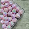 Figuras Acrílicas Coloridas de Doce com Revestimento Leitoso Furo Reto Contas Soltas Material para Miçangas Contas Soltas Corrente de Celular Chaveiro