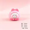 Miniatura animal Daruma Fukusai, colorida e fofa, boneca mini, decoração de mesa e carro, item pequeno