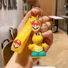 Lindo Llavero de Figura de Goma Suave Colgante Pequeño Actividad Bolsa de Regalo Pequeña Colgante Pequeño Promoción en el Lugar Pequeño Regalo Llavero