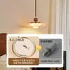 Luminária de parede para cabeceira de quarto na cor caqui, estilo vintage, novo design retrô, adequada para halls e corredores, com cobertura de tecido