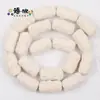Cuentas de Pincel Ovaladas Cilíndricas de Piedra Volcánica Coloridas para Collar Pulsera DIY Accesorios de Joyería de Aromaterapia Venta Directa de Fábrica DIY