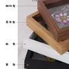 Marco de Fotos Transparente de Doble Cara DIY Hecho a Mano con Relieve de Hoja Exhibición de Especímenes de Plantas Flores Secas Marco de Fotos de Mesa Fábrica Venta al por Mayor
