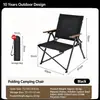 Silla de Camping Plegable Kermit con Reposabrazos de Madera, Tela Oxford Marco de Acero Portátil Silla de Exterior para Pesca Picnic Venta al por Mayor