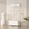 Estante de Exhibición para Ropa Interior, Estantes para Calcetines y Ropa Interior, Soporte de Exhibición Ajustable para Sujetadores, Vitrina de Exhibición para Tienda de Lencería, Perchero para Ropa Interior
