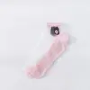 Medias de cristal para niños verano Joker finas Medias de margarita calcetines de barco bajos calcetines invisibles de tubo para mujer moda