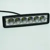 Luz de trabalho LED para carro formato de uma 6LED 18W luz diurna luz auxiliar luz de inundação luz modificada para veículo off-road